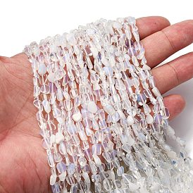 Opalite бисер пряди, самородки