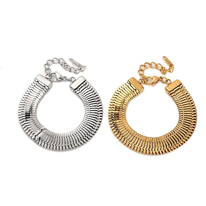 304 женские браслеты-цепочки со звеньями из нержавеющей стали