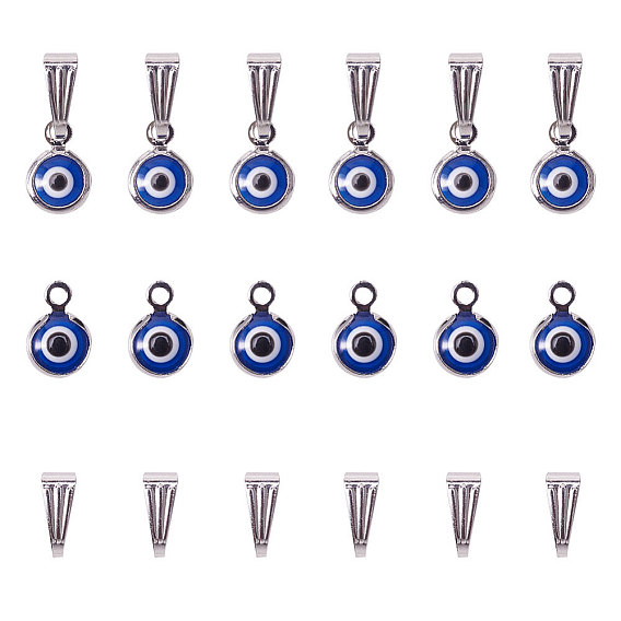 DIY Schmuckanhänger, lampwork Reize, mit Messingzubehör und Bügeleisen