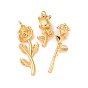 Латунные подвески, цветок, долговечный, без никеля 