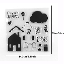 Clear Silicone Stamps, for DIY Scrapbooking, Photo Album Decorative, Cards Making