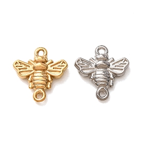 304 Stainless Steel Connector Charms, Bee Links