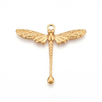 304 подвески из нержавеющей стали, ионное покрытие (ip), стрекоза прелести