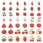 42 шт 21 стили подвески из сплава эмали, фрукты
