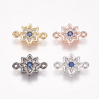 Латунные микро проложить кубических ссылки циркония, цветок