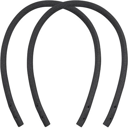 Рукоятки из искусственной кожи, для замены ремней для мешков, круглые