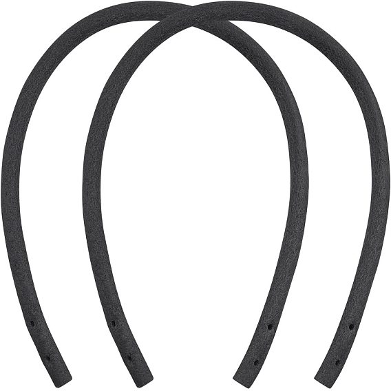 Рукоятки из искусственной кожи, для замены ремней для мешков, круглые