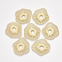 Smooth Surface Alloy Filigree Joiners Links