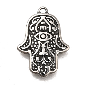 304 подвески из нержавеющей стали, оберег на руку хамса