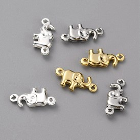 Brass Links Connectors, Elephant Shape