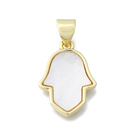 Подвески из латуни в виде пальм, с оболочкой, хамса рука