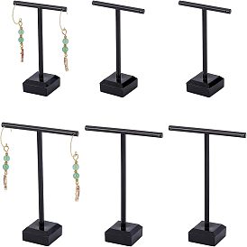 Пластиковых дисплеев серьги, с наборами подставок для деревянных серег