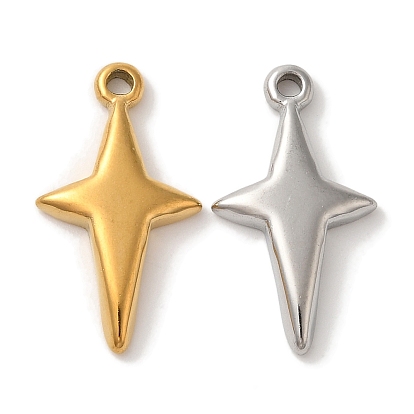Ионное покрытие (ip) 304 подвески из нержавеющей стали, звезда очарование