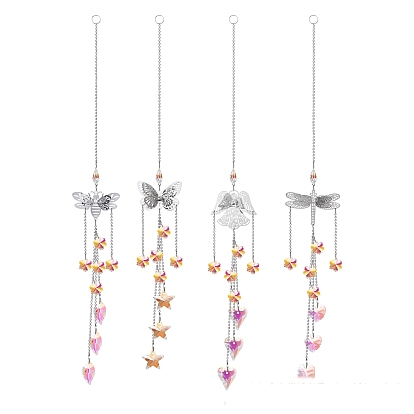 Подвеска в виде ловца солнца из хрустального стекла, создатель радуги, украшение сада и дома своими руками