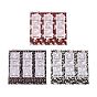 Thank You Stickers, Rectangle Stickers, Adhesive Label Stickers, with Word & Flowers, Thanks Theme