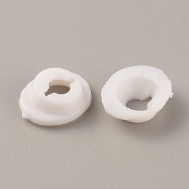 Plastic Doll Nose Oval Gaskets, Animal Doll Safety Nose Washers for DIY Craft Doll Making