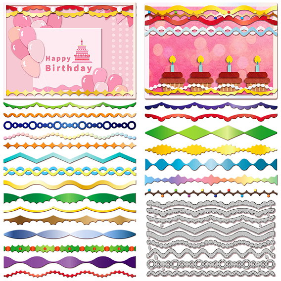 Трафареты для резки углеродистой стали на тему вечеринки, для diy scrapbooking, Фотоальбом, декоративная бумага для тиснения