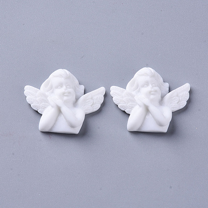 Cabuchones de resina, cupido / querubín