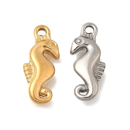 Ионное покрытие (ip) 304 подвески из нержавеющей стали, очарование морского конька