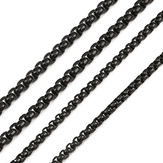 304 нержавеющая сталь коробка цепи, с катушкой, ионное покрытие (ip), несварные