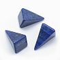 Natural Lapis Lazuli Beads, Cone, Undrilled/No Hole Beads, Dyed