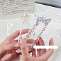 Transparent Acrylic Magnetic Photo Frame, for Desk Home Decoration, Rectangle