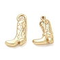 304 Stainless Steel Pendants, Cowboy Boot Charms, Long-Lasting Plated