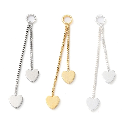 Стойки обшивки латунные подвески, долговечный, сердце