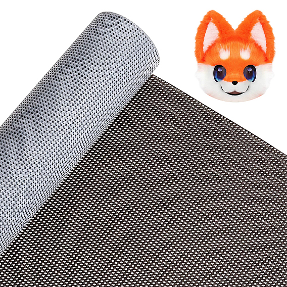 1Pc PVC Mesh Fabric, 1Pc Raft Cardboard Mailing Tubes, for Advertisement Banner