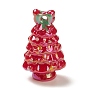 Transparent Acrylic Enamel Pendant, Christmas Tree
