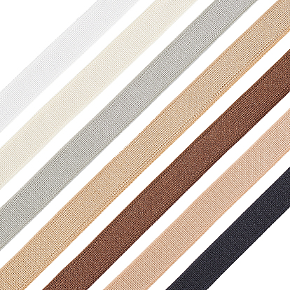 14м 7 стили плоский полиэстеровый эластичный шнур, эластичный плечевой ремень из полиэстера, для пошива бюстгальтеров