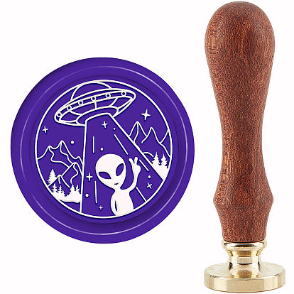 Латунная восковая печать штамп с ручкой, для diy scrapbooking