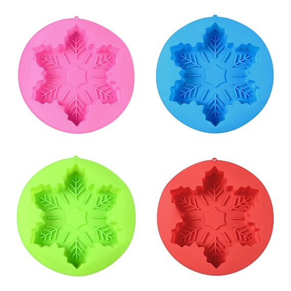 Snowflake DIY Food Grade Silicone Mold, Cake Molds