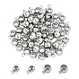 304 Stainless Steel Tube Bails, Loop Bails, Bail Beads, Rondelle