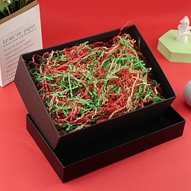 Christmas Raffia Crinkle Cut Paper Shred Filler, for Gift Wrapping & Easter Basket Filling