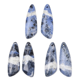 Природные подвески содалитом, крылатые прелести