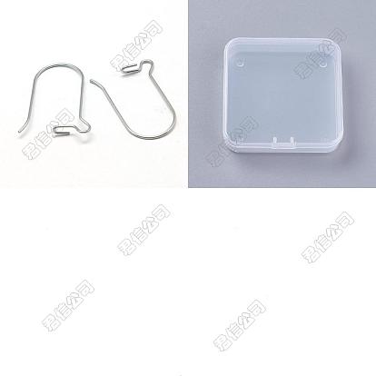 120Pcs 316 Surgical Stainless Steel Hook Earring Findings, Kidney Ear Wire