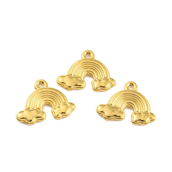 Ионное покрытие (ip) 304 подвески из нержавеющей стали, радужное очарование