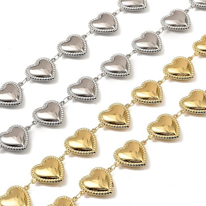 304 ссылка цепи из нержавеющей стали сердце, пайки, с катушкой