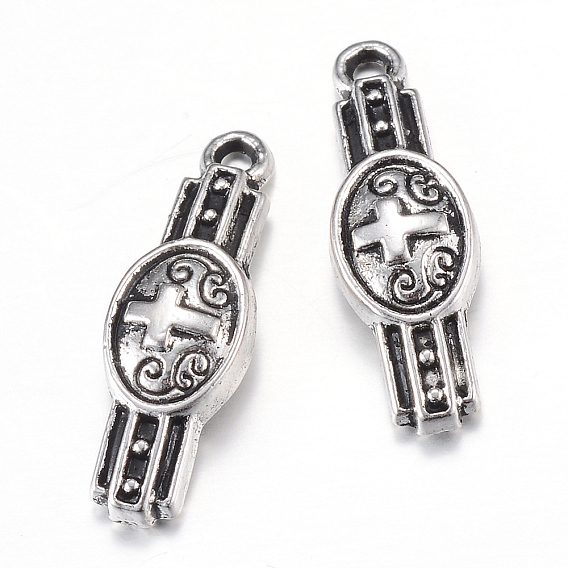 Сплавочные подвески тибетского стиля, без кадмия и без свинца