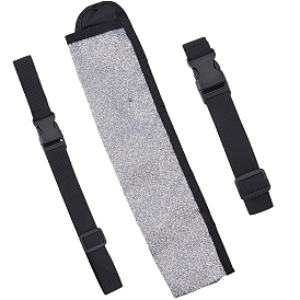 Складная сумка для хранения вееров Oxford с цветочным принтом в китайском стиле, пылезащитный чехол для ручного вентилятора, прямоугольные