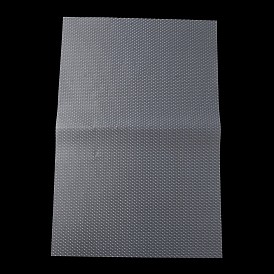 Tapis de doublure lavables en EVA pour tiroir, réfrigérateur, rectangle avec dot