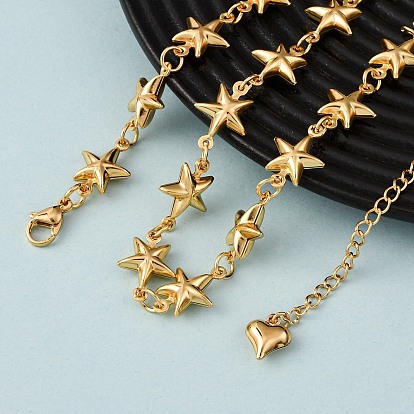 304 ожерелья из нержавеющей стали в виде звездочек для женщин