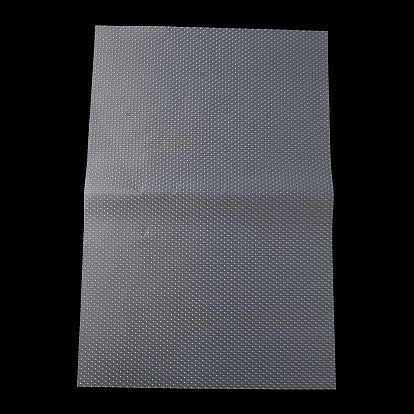 Tapis de doublure lavables en EVA pour tiroir, réfrigérateur, rectangle avec dot