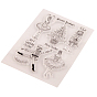Clear Silicone Stamps, for DIY Scrapbooking, Photo Album Decorative, Cards Making, Stamp Sheets, Christmas Tree & Dancer & Soldier