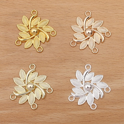 Liens entre les composants du lustre en alliage, fleur