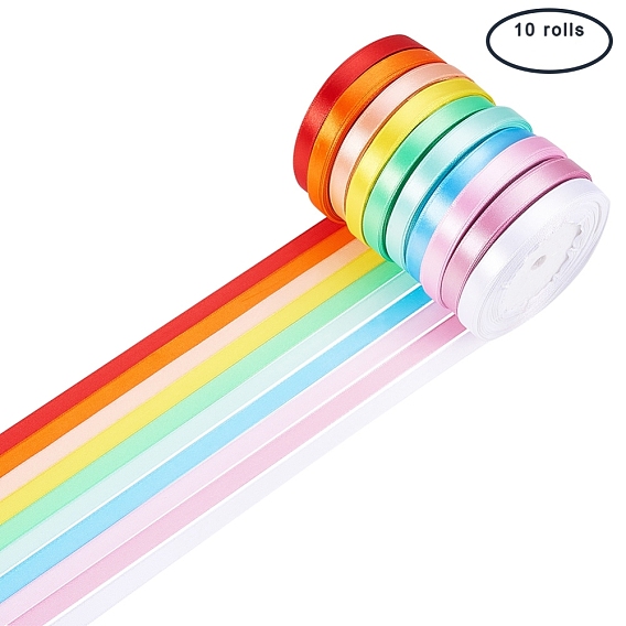 High Dense Polyester Satin Ribbons
