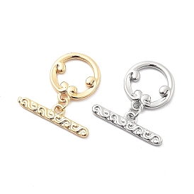 Brass Toggle Clasps, Ring