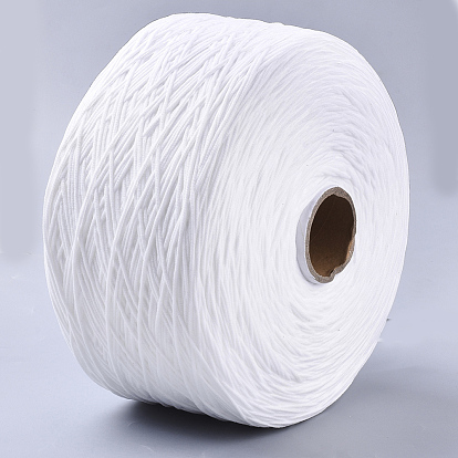 Round Polyester & Spandex Elastic Band for Mouth Cover Ear Loop, DIY Disposable Mouth Cover Material