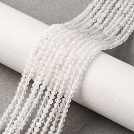 Природных кристаллов кварца бисер нитей, граненые, круглые